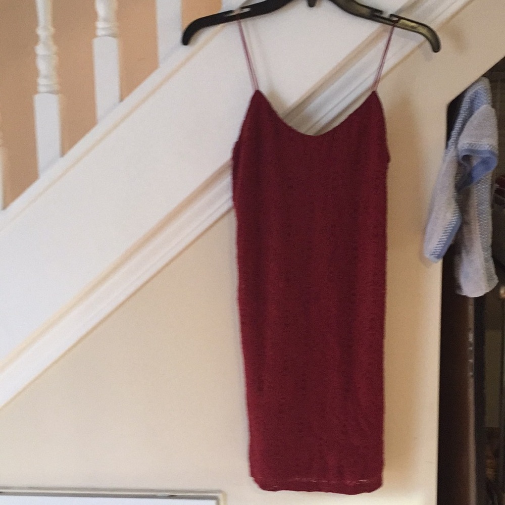 Red dress